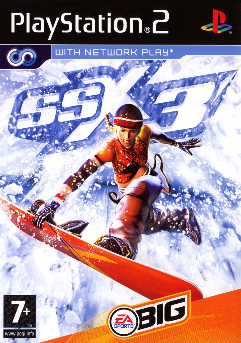 SSX 3 Playstation 2 Front Cover Art