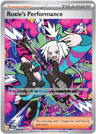 Roxie's Performance - Chaos Rising 121/086 - Special Illustration Rare - Pokémon
