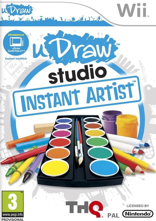 uDraw Studio - Instant Artist Nintendo Wii Tablet Seperat erhältlich jetzt im Arcana Gameshop Kaufen