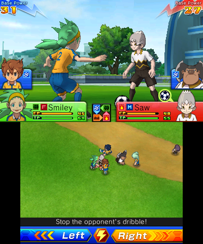 Inazuma Eleven Go: Chrono Stones Donnerknall Arcana Gameshop Schweiz Gameplay 1