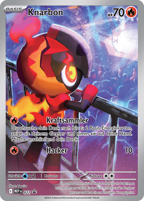 Knarbon: Mega Evolution Promo 022 - Illustration Promo - Pokemon TCG - Near Mint (DE)