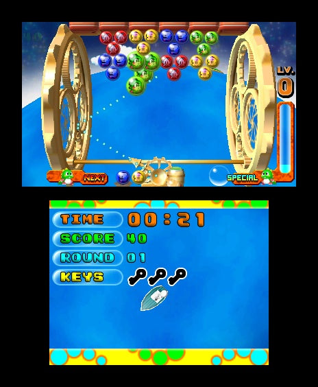 Puzzle Bobble Universe Nintendo 3DS Pal Version Gameplay 1 - Arcana Gameshop Schweiz