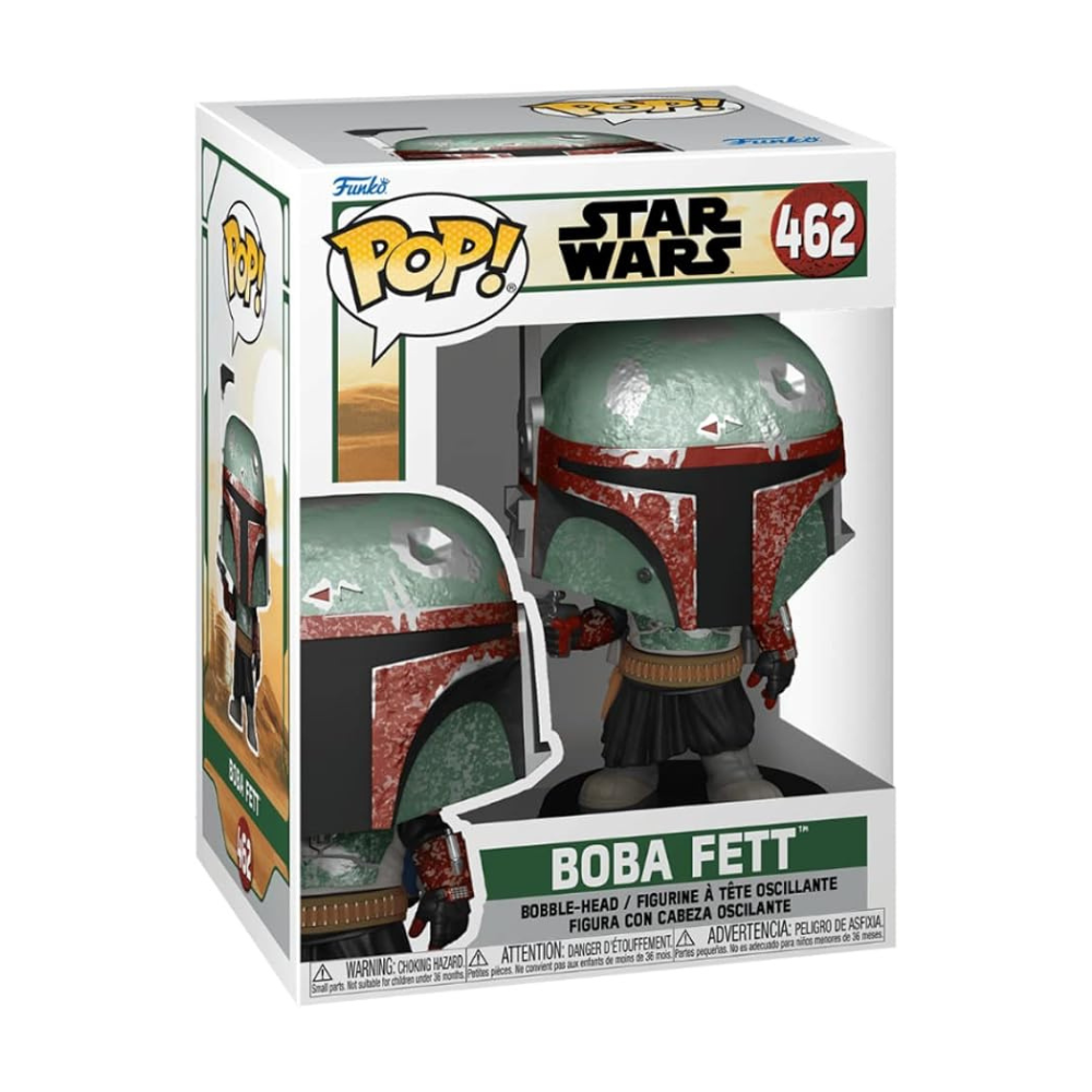 Boba Fett Star Wars Funko Pop Nummer 462 in Verpackung