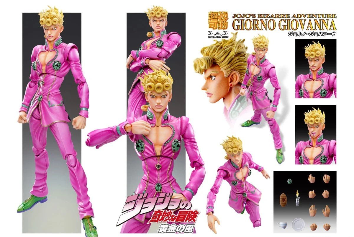 Giorno Giovanna - JoJo`s Bizarre Adventure Part 5 (Super Figure) - ArcanaGameshop