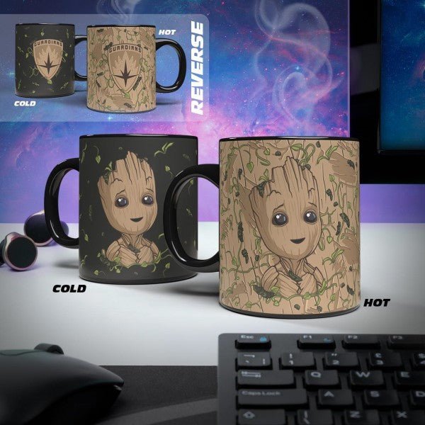 Groot - Marvel Guardians of The Galaxy (Hitze Farbwechsel Tasse) - ArcanaGameshop