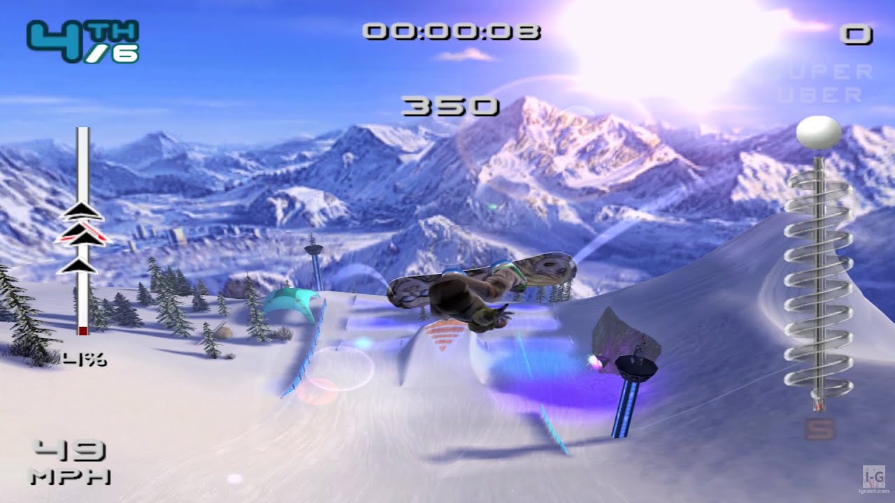 SSX 3 Playstation 2 Gameplay 1