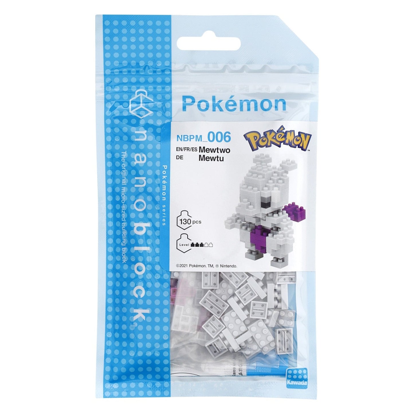 Nanoblock - Mewtwo - ArcanaGameshop