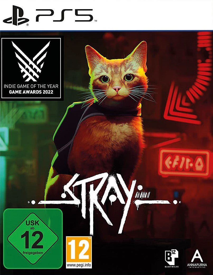 Stray Playstation 5 Cover Arcana Gameshop Schweiz Kaufen