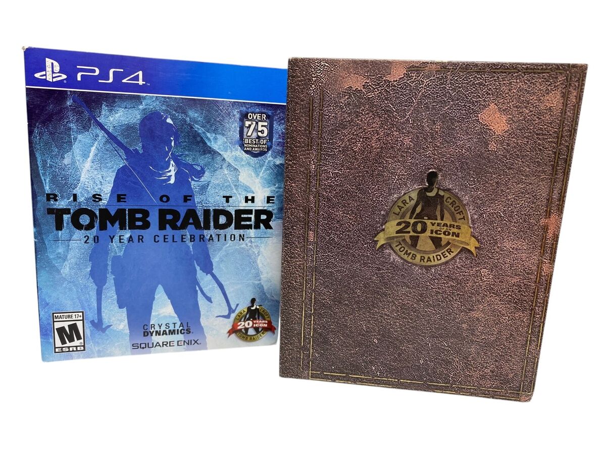 Rise of The Tomb Raider (20 Jähriges Jubiläum) Bundle Playstation 4 Front Page Arcana Gameshop Schweiz