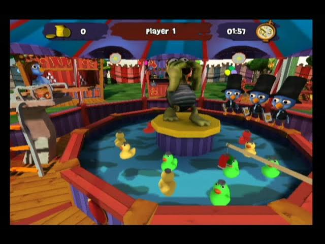 Moorhuhn Jahrmarkt-Party Gameplay 2 Nintendo Wii Arcana Gameshop Schweiz