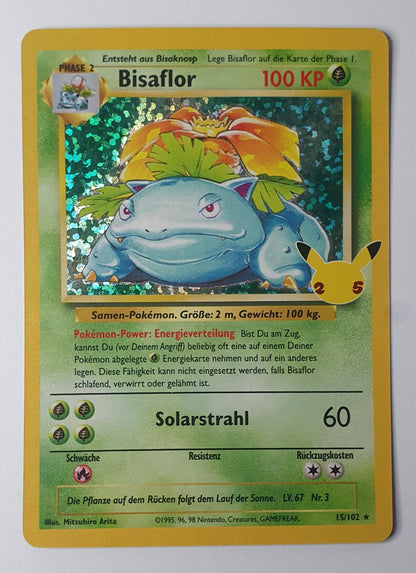 Bisaflor - Celebrations: Classic Collection 15/102 - Holo Rare Pokemon NM