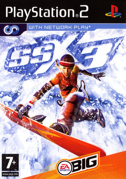 SSX 3 Playstation 2 Front Cover Art