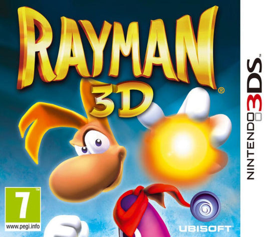 Rayman 3D Nintendo 3DS Arcana Gameshop Schweiz Front Cover Page