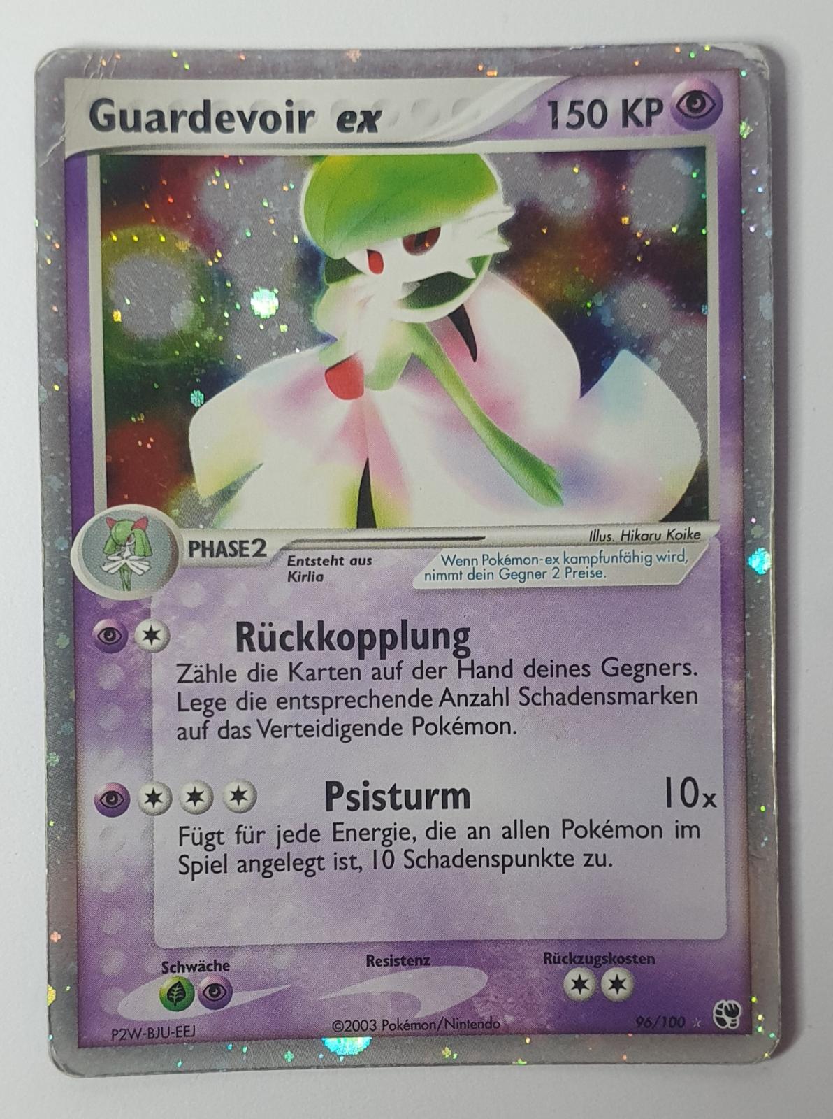 Gardevoir ex Sandstorm 96 Holo EX Rare Pokemon Heavily Played