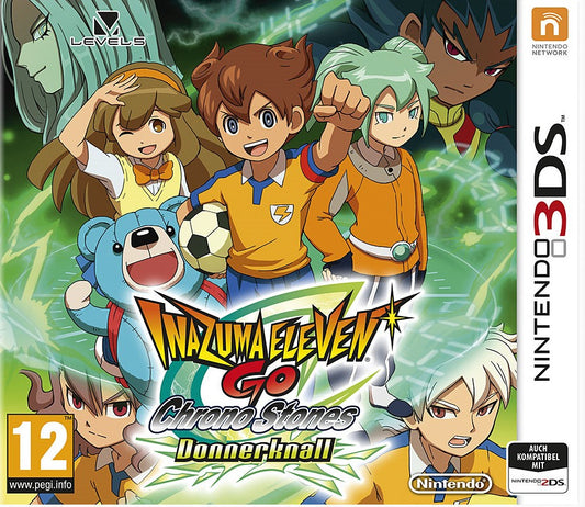 Inazuma Eleven Go: Chrono Stones Donnerknall  Front Cover Page Arcana Gameshop Schweiz