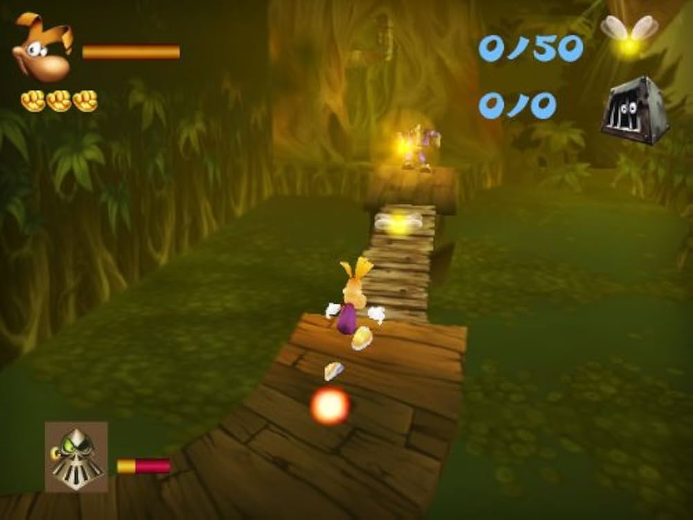 Rayman 3D Nintendo 3DS Arcana Gameshop Schweiz Gameplay 2