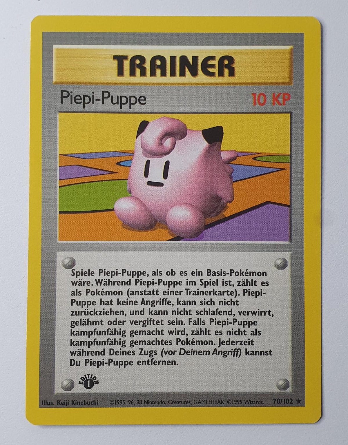 Piepi-Puppe - Base Set Unlimited 70/102 - 1. Edition - Pokémon TCG - Near Mint