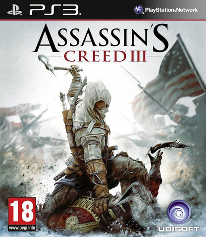 Assassins Creed III 3 Playstation 3 (PS3) - Retro Games Arcana Gameshop Schweiz Front Cover