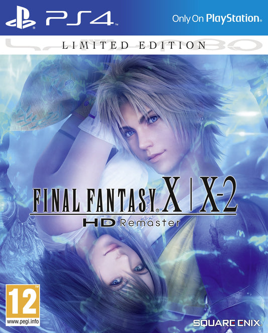 Final Fantasy X I X-2 HD Remaster (Limited Edition) Playstation 4 Cover Art Front Page