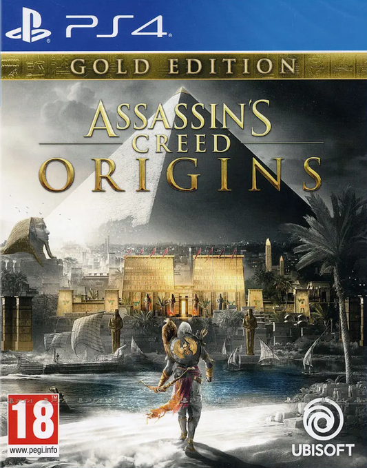 Assassins Creed Origins (Gold Edition) - Playstation 4 Arcana Gameshop Online Kaufe Cover