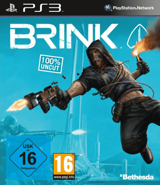 Brink Playstation 3 100% Uncut Pal Front Cover
