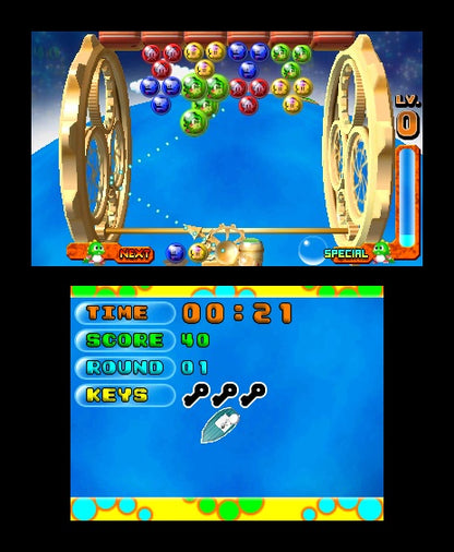 Puzzle Bobble Universe Nintendo 3DS Pal Version Gameplay 1 - Arcana Gameshop Schweiz