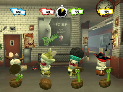 Raving Rabbids Party Collection Nintendo Wii Pal Version Gameplay Erhältlich zum Kaufen im Arcana Gameshop Schweiz 3