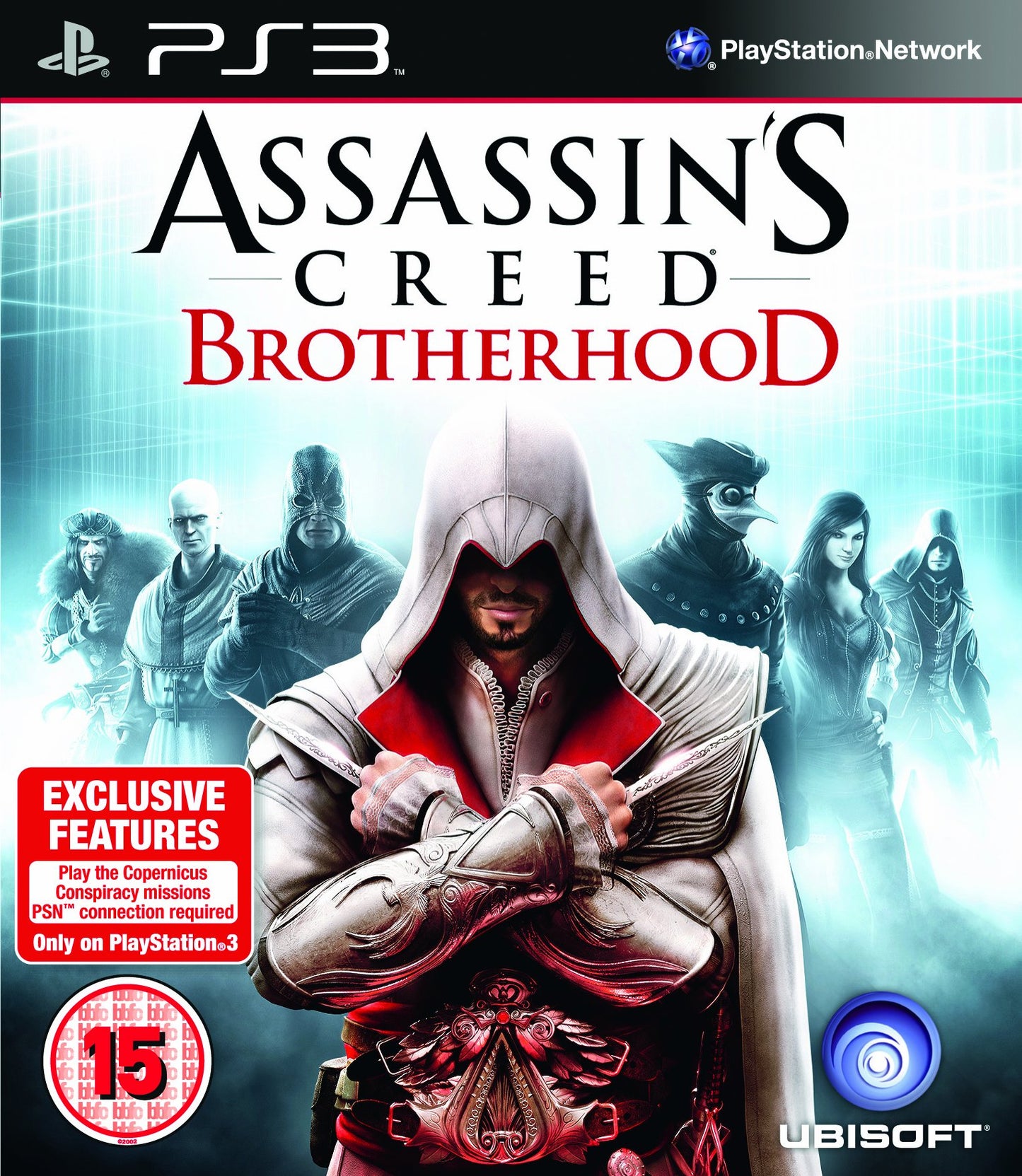 Assassins Creed Brotherhood UK Version Playstation 3 Pal Cover