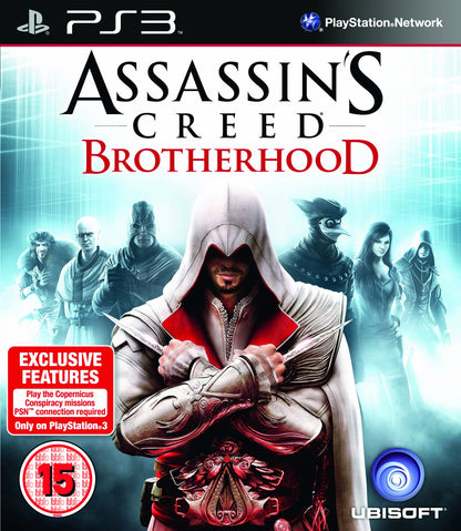 Assassins Creed Brotherhood UK Version Playstation 3 Pal Cover