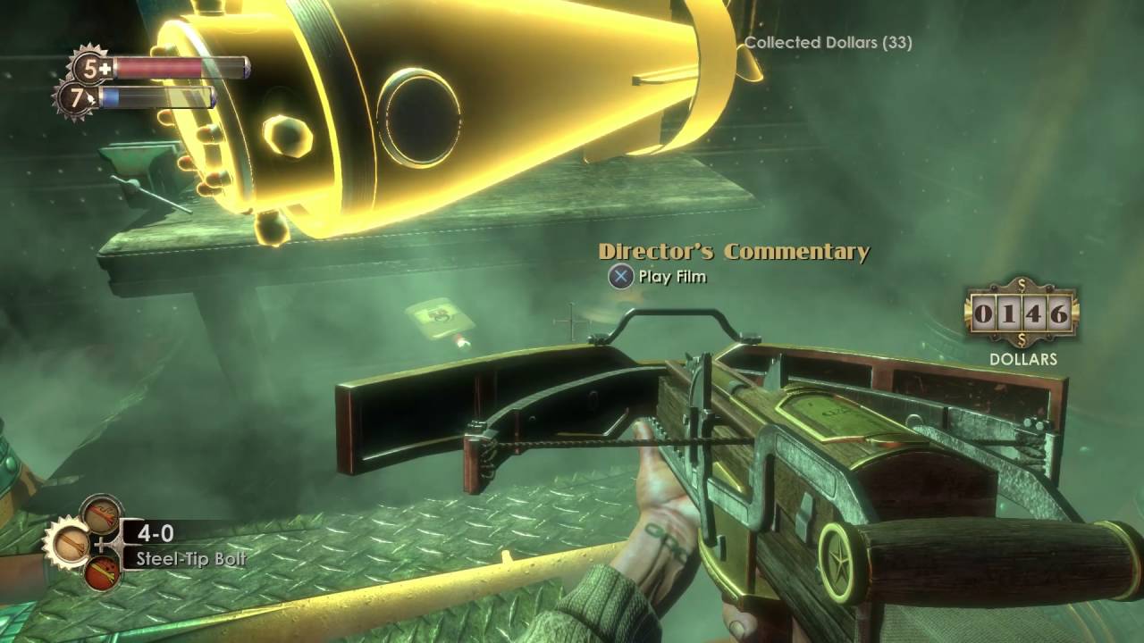 bioshock-ps3-gameplay szenen ui