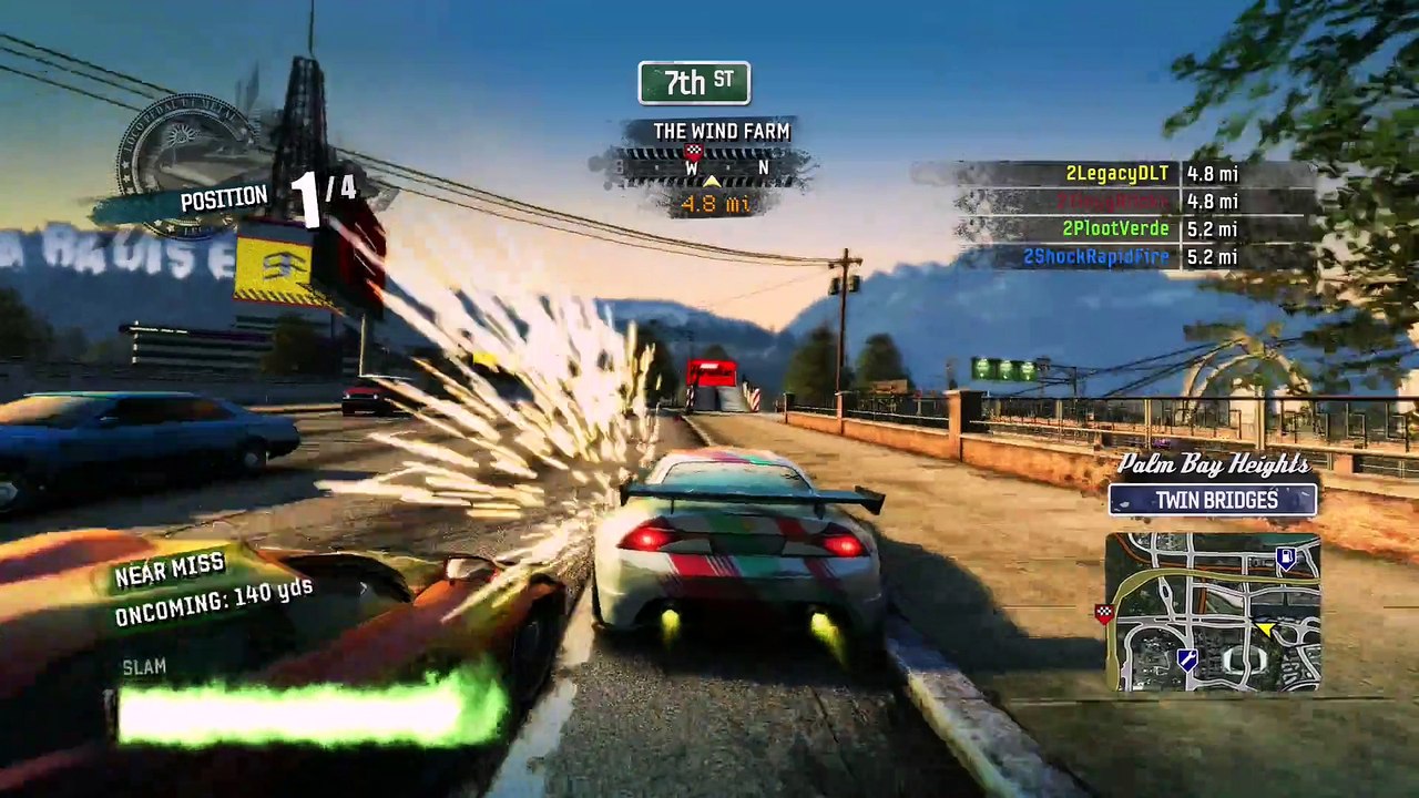 Burnout Paradise ingame Rennen