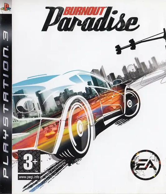Burnout Paradise Playstation 3 Pal Front Cover