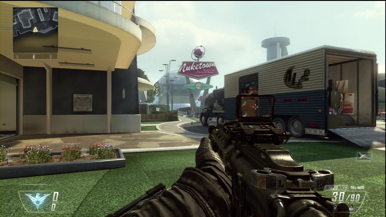 Call of Duty Black Ops 2 Gameplay in Nuketown