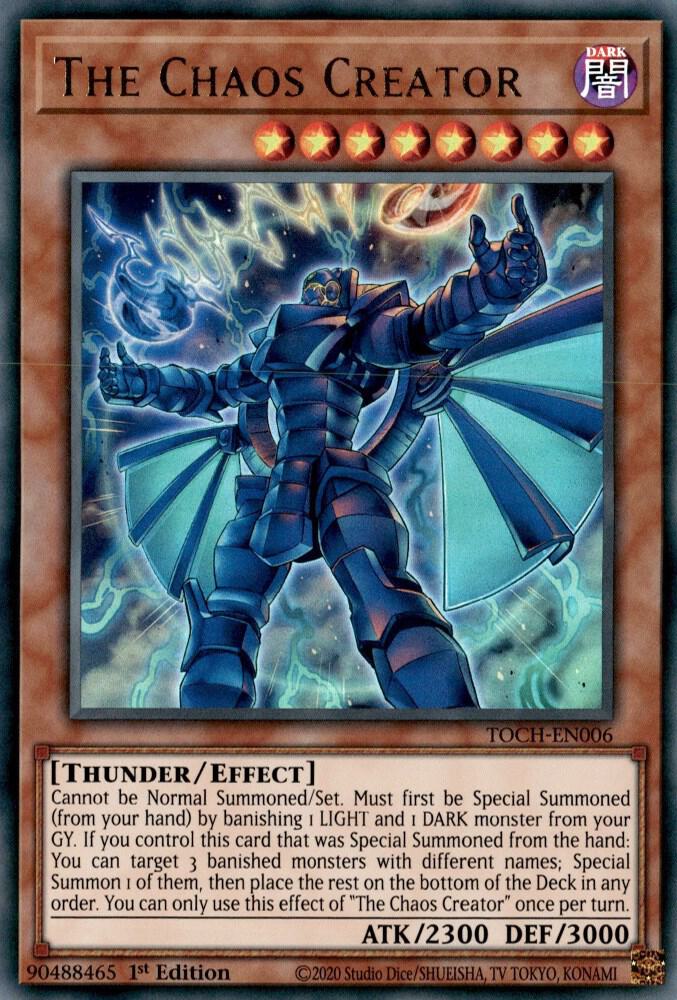 The Chaos Creator aus Toon Chaos TOCH-EN006 - 1. Edition - Yu-Gi-Oh TCG Englisch