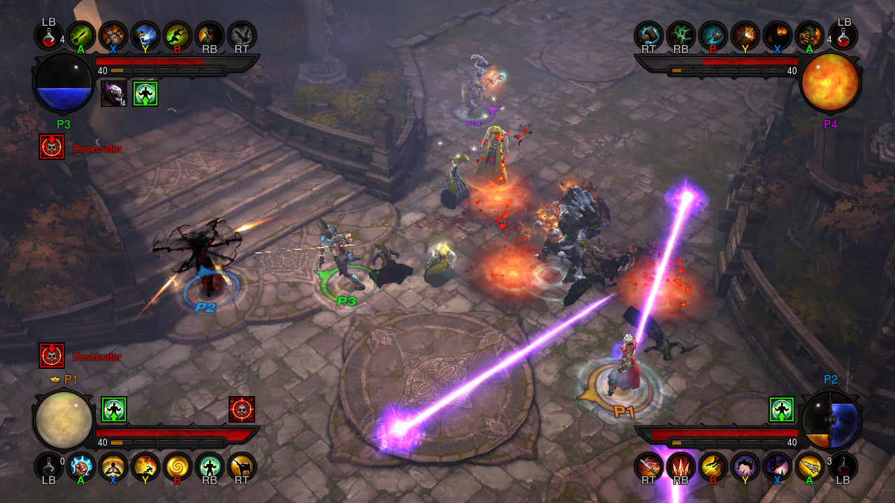 Diablo III Playstation 3 Gameplay Coop