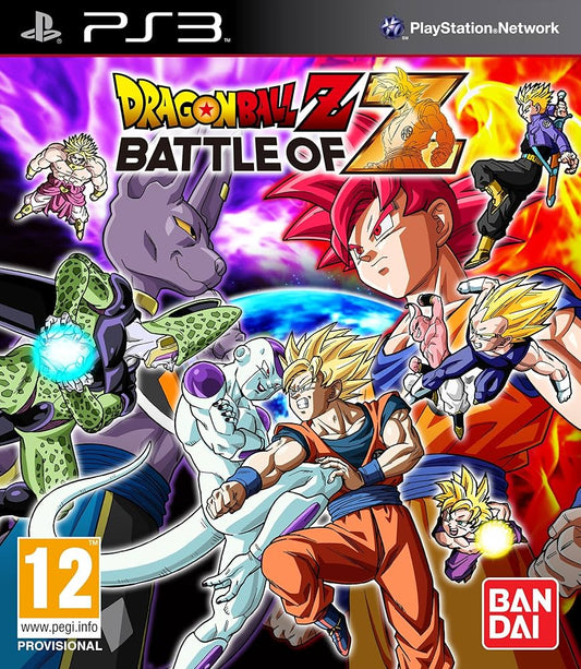 Dragon Ball Z Battle of Z Playstation 3 Pal Cover