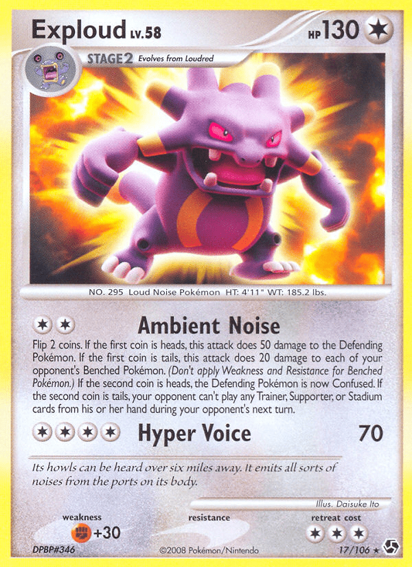 Krawumms (LV.58) Epische Begegnungen 17/106 - Reverse Holo - Pokémon TCG - Light Played - Deutsch - ArcanaGameshop