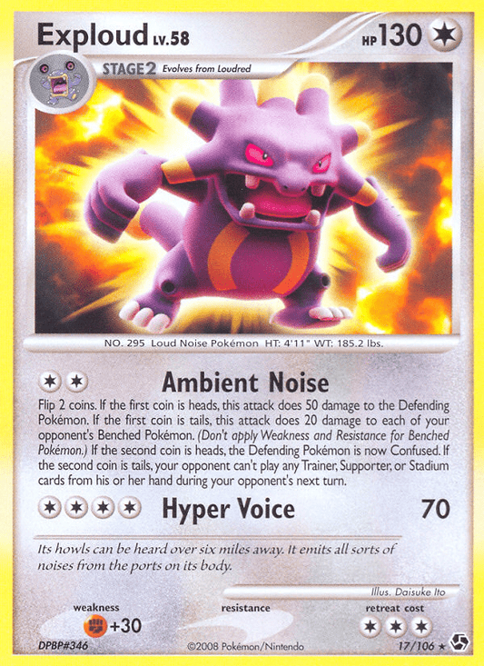 Krawumms (LV.58) Epische Begegnungen 17/106 - Reverse Holo - Pokémon TCG - Light Played - Deutsch - ArcanaGameshop