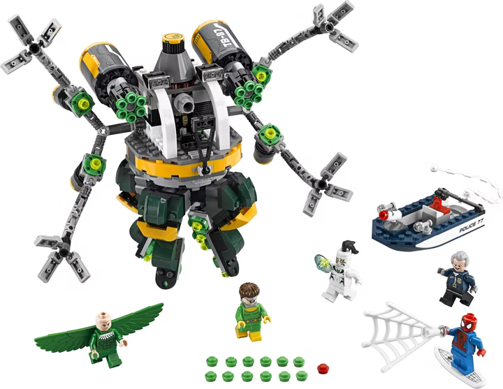 LEGO Marvel Super Heroes Spider-Man: Doc Ocks Tentakelfalle (76059) Übersicht