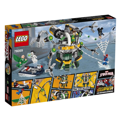 LEGO Marvel Super Heroes Spider-Man: Doc Ocks Tentakelfalle (76059) Verpackung Rückseite