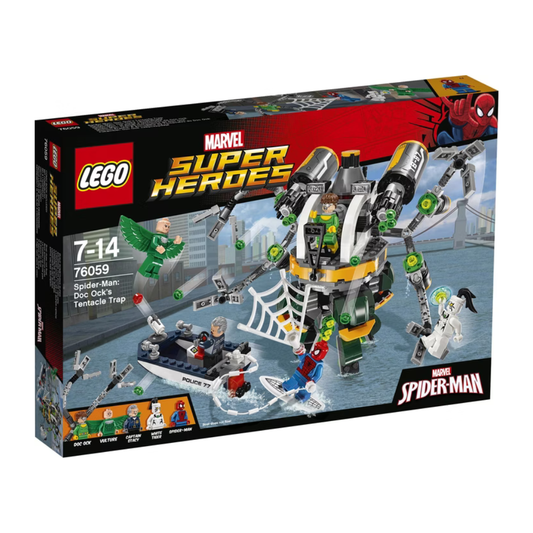LEGO Marvel Super Heroes Spider-Man: Doc Ocks Tentakelfalle (76059) Verpackung Vorderseite