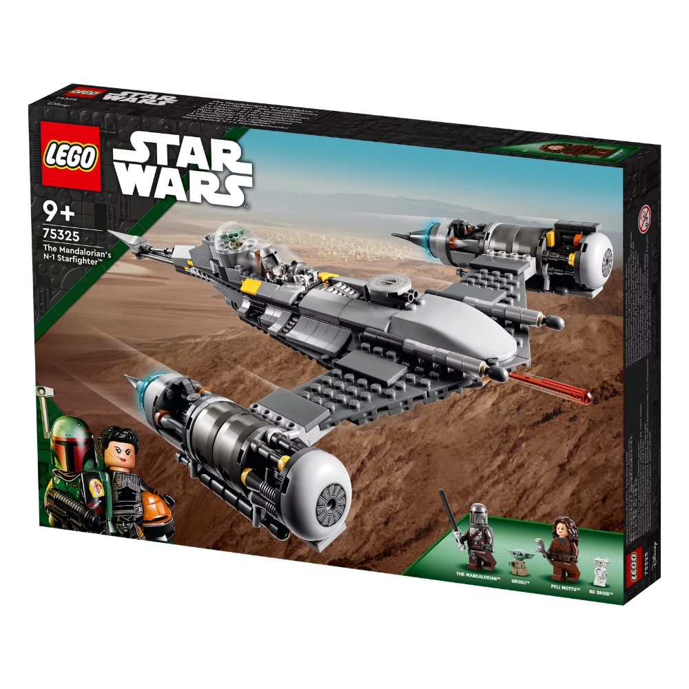 Lego Star Wars The Mandaloria's N-1 Star Fighter (75325) Verpackung Vorne