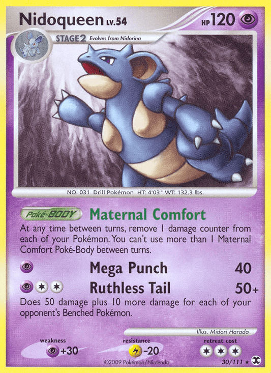 Nidoqueen (Lv.54) Aufstieg der Rivalen 30/111 - Pokémon TCG - Good - Deutsch - ArcanaGameshop