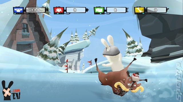 Raving Rabbids Party Collection Nintendo Wii Pal Version Gameplay Erhältlich zum Kaufen im Arcana Gameshop Schweiz 2