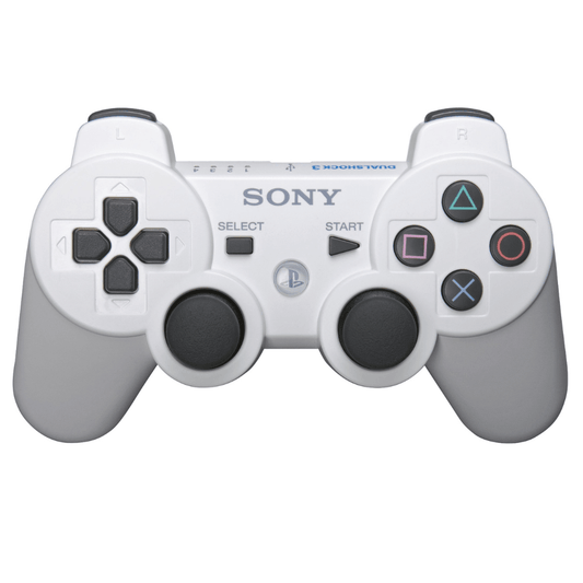 Playstation 3 Controller - White - ArcanaGameshop