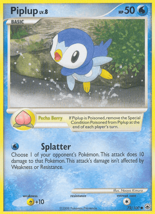 Plinfa (LV.8) Majestätischer Morgen 72/100 - Reverse Holo - Pokémon TCG - Light Played - Deutsch - ArcanaGameshop