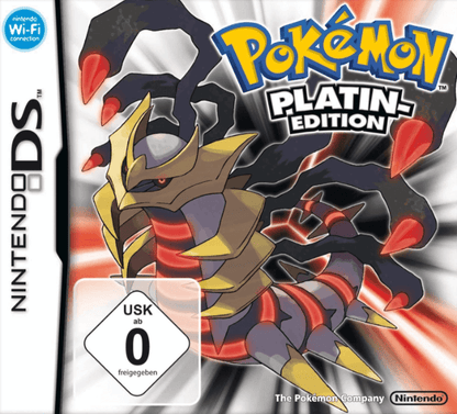 Pokémon Platin Edition für den Nintendo DS Front Cover