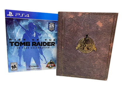 Rise of The Tomb Raider (20 Jähriges Jubiläum) Bundle Playstation 4 Front Page Arcana Gameshop Schweiz