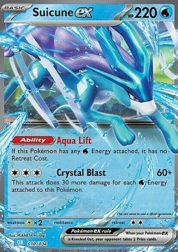 Suicune EX - Blastoise & Suicune Deck 010 - Pokémon TCG - Near Mint - Englisch - ArcanaGameshop