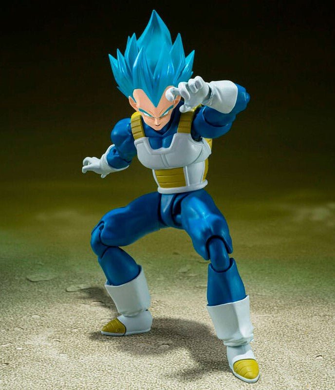 Vegeta Super Saiyan God Super Saiyan - Dragonball Super (S.H Figuarts) (Unwavering Saiyan Pride) - ArcanaGameshop